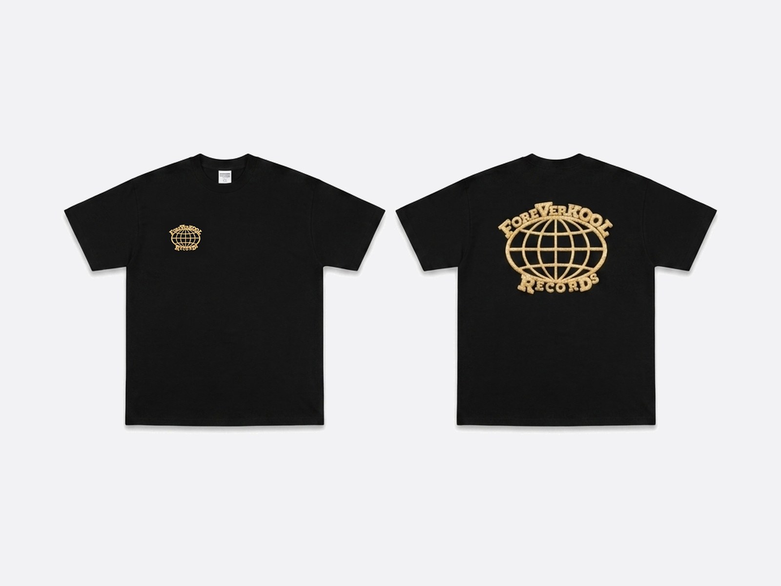 Label Pocket Tee — Black